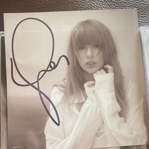 Taylor Swift TTPD Signed CD.